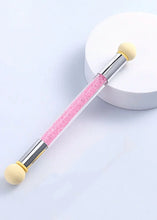 Charger l'image dans la galerie, Éponge Dégradée, pinceau à deux têtes - Rose