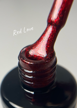 Charger l'image dans la galerie, vernis semi permanent rouge pailleté