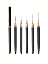 Charger l'image dans la galerie, 5 Pinceaux Liner Précision / Nail art Professionnels