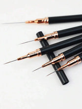 Charger l'image dans la galerie, 5 Pinceaux Liner Précision / Nail art Professionnels