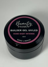 Charger l'image dans la galerie, Pot de 40ml couleur rose baby intense - contenant du gel sans limage pour ongles