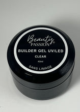 Charger l'image dans la galerie, Pot de 40ml couleur Clear - contenant du gel sans limage pour ongles