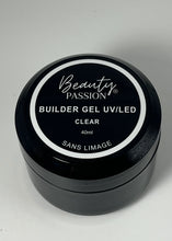 Charger l'image dans la galerie, Pot de 40ml couleur Clear - contenant du gel sans limage pour ongles