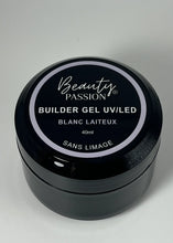 Charger l'image dans la galerie, Pot de 40ml couleur blanc laiteux - contenant du gel sans limage pour ongles