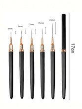 Charger l'image dans la galerie, 5 Pinceaux Liner Précision / Nail art Professionnels