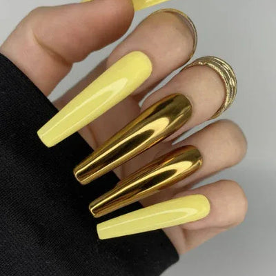 Effet Miroir avec Poudre Chrome