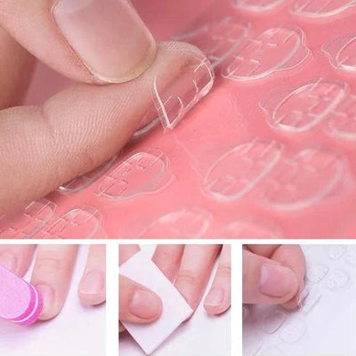 Coller ses Press On Nails avec des Gels Pads