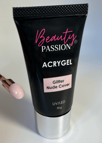 Acrygel 30ml - GLITTER NUDE COVER - Beauty Passion