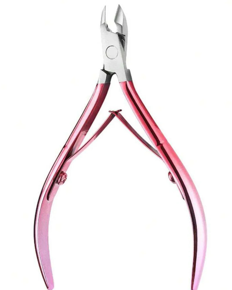 Pince à cuticule professionnelle en acier inoxydable pour manucure précise et nette