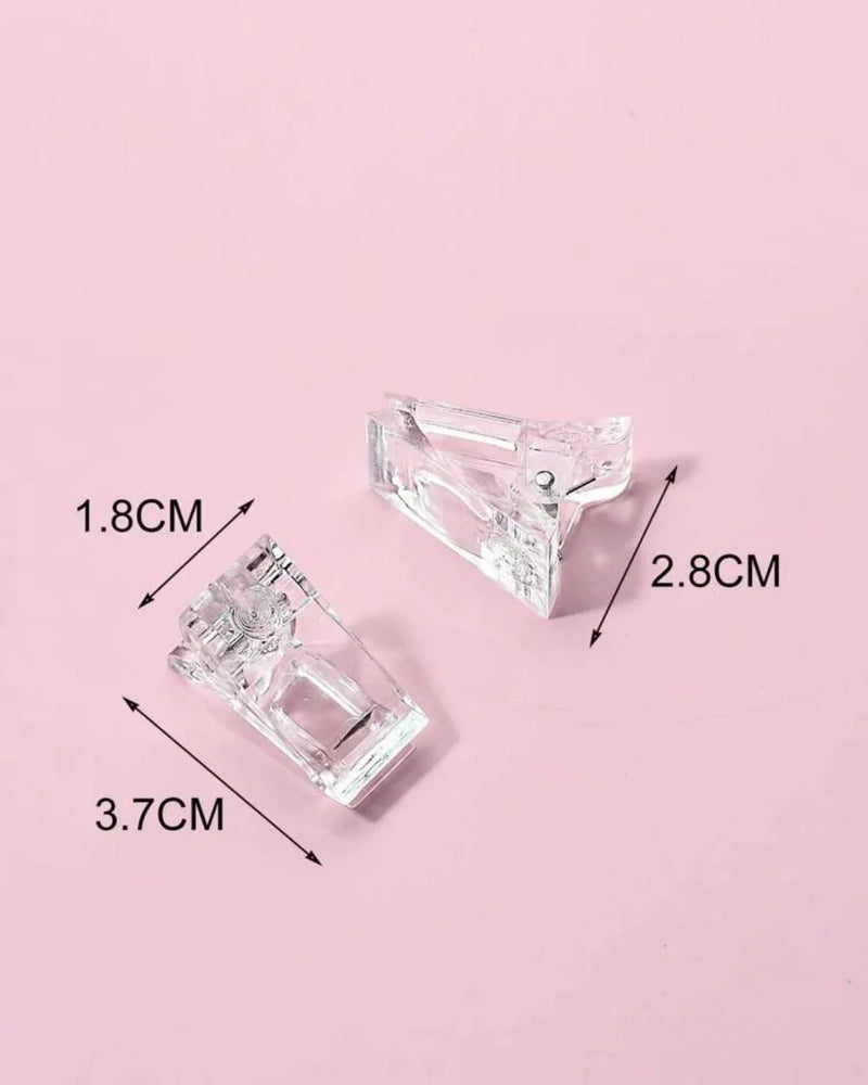 Pinces Transparentes Popits - 5 pièces