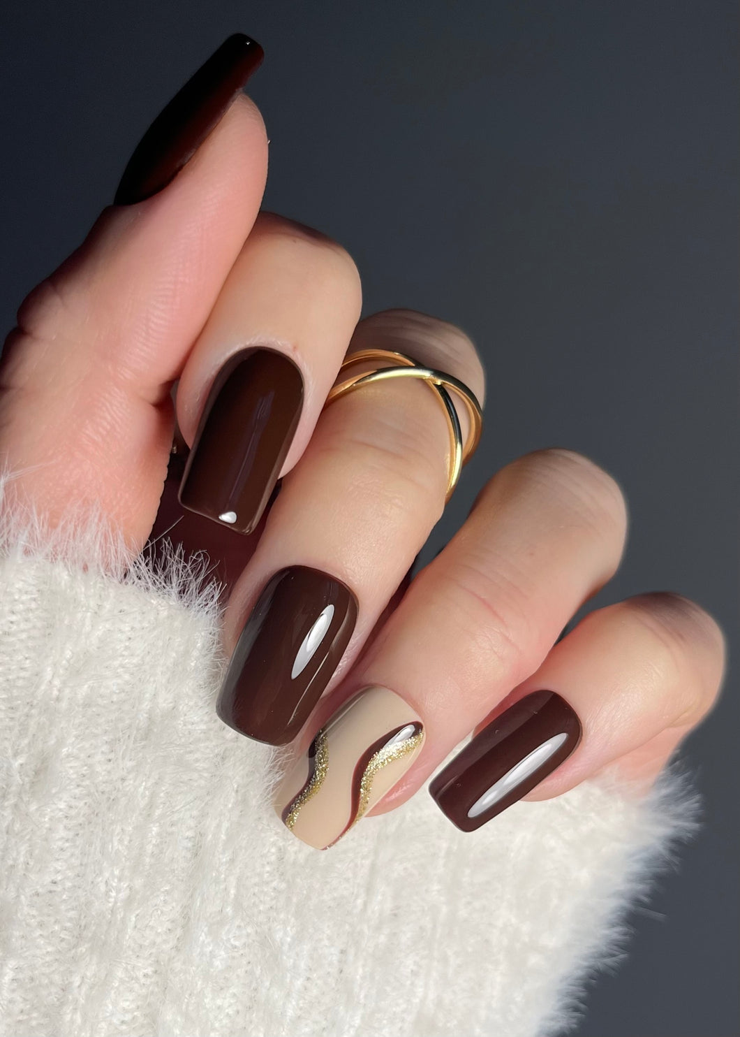 Vernis semi permanent Dark Brown