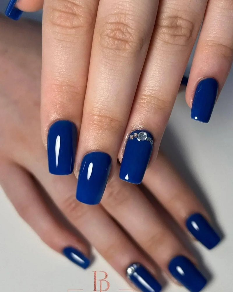 Vernis semi permanent Bleu Saphir