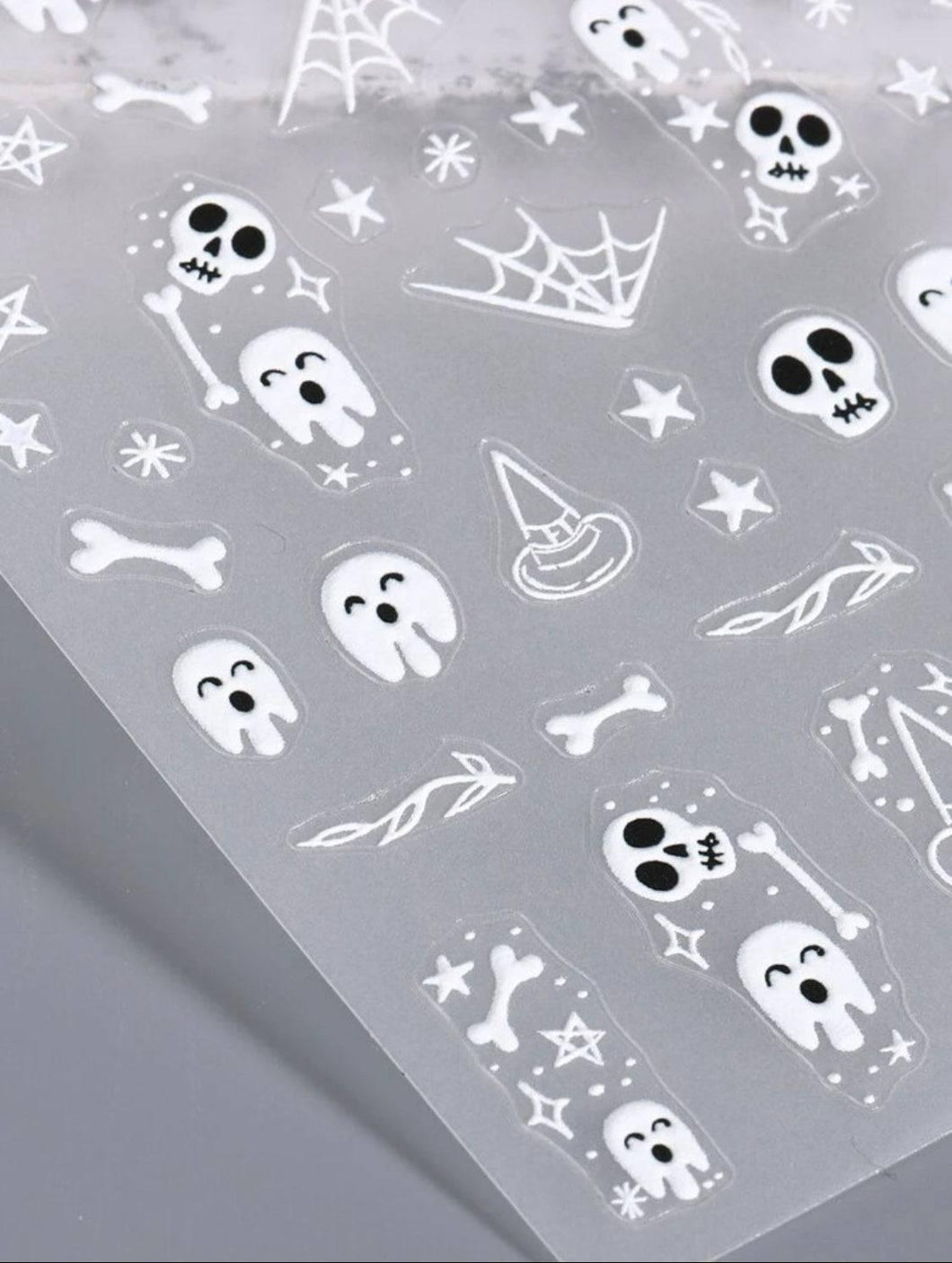 Stickers Halloween Tête de Mort