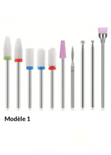 Charger l&#39;image dans la galerie, Set 10 embouts Professionnels - Ponceuse Ongles
