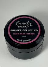 Charger l&#39;image dans la galerie, Pot de 40ml couleur rose baby intense - contenant du gel sans limage pour ongles
