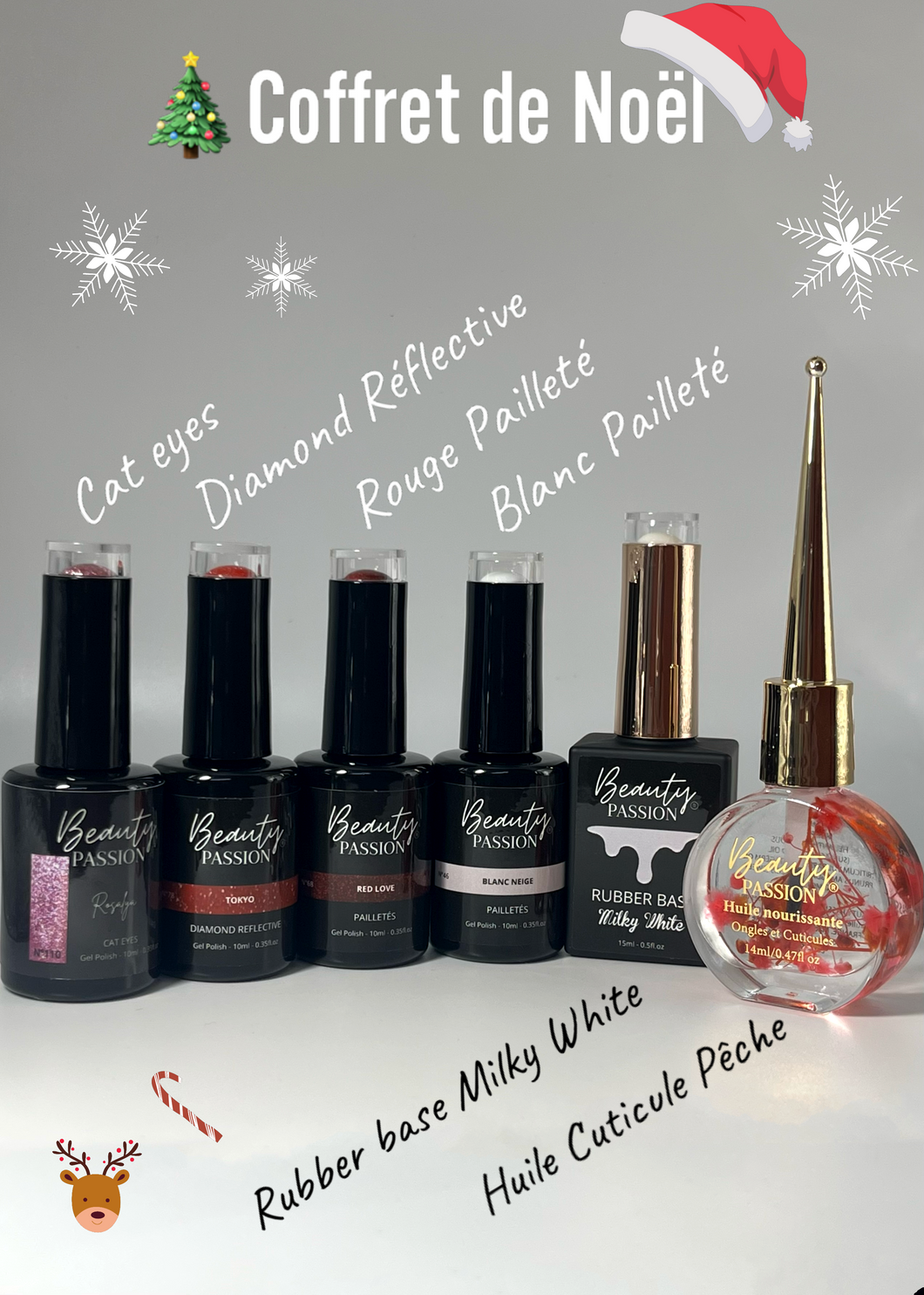 calendrier de l'avent ongles