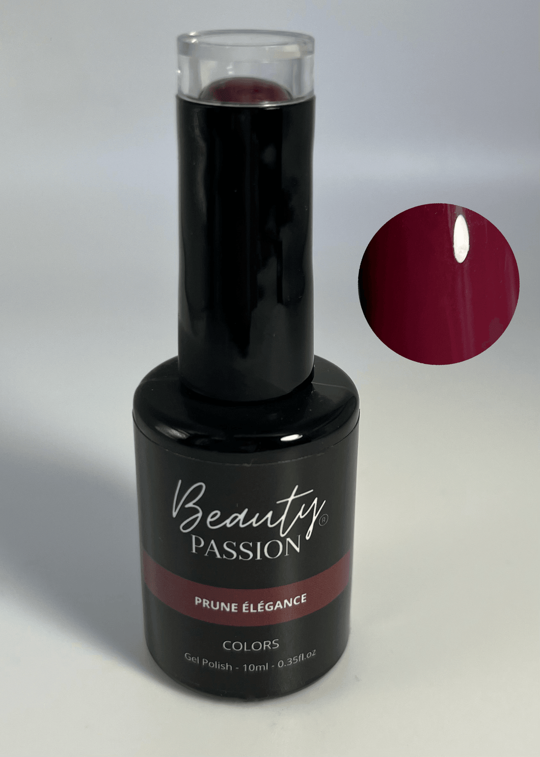 Vernis Semi Permanent - Prune Élégance - Beauty Passion