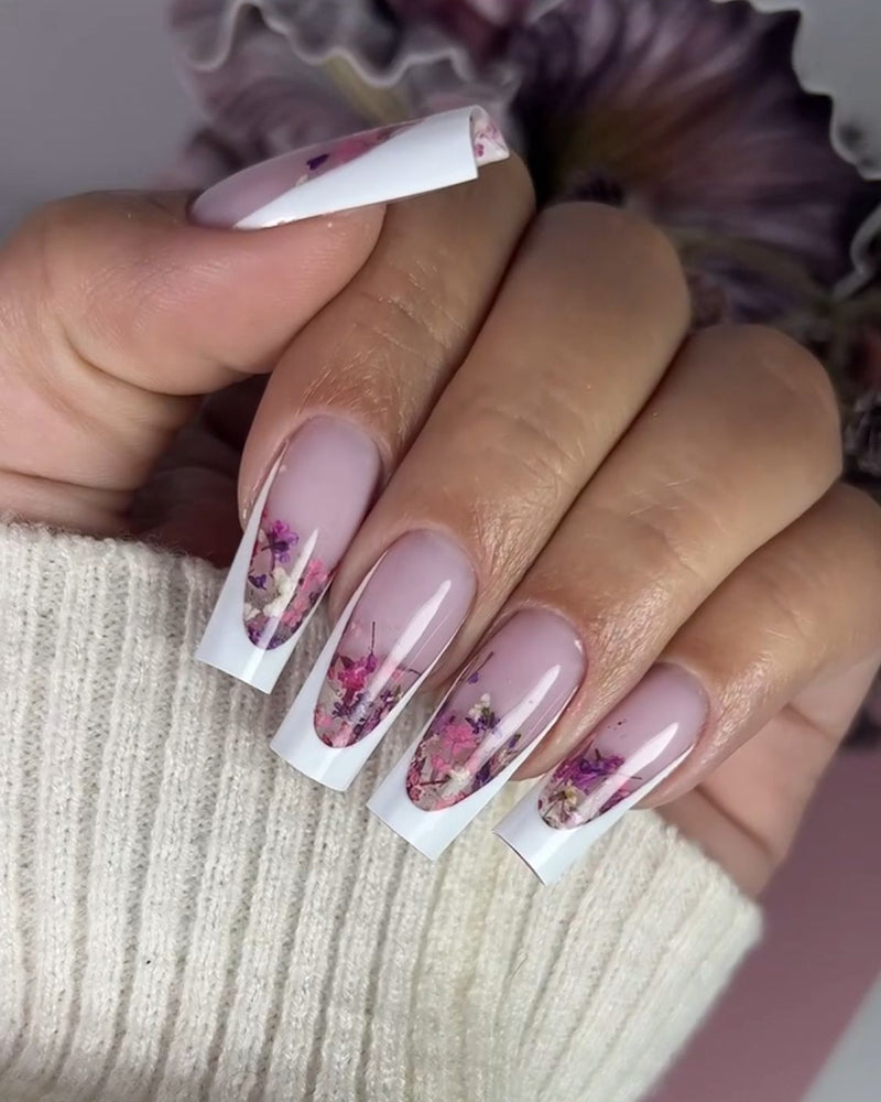 Fleurs séchées pour Décoration Ongles