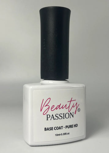 Base coat Pure HD 10 ml Beauty Passion flacon blanc bouchon noir