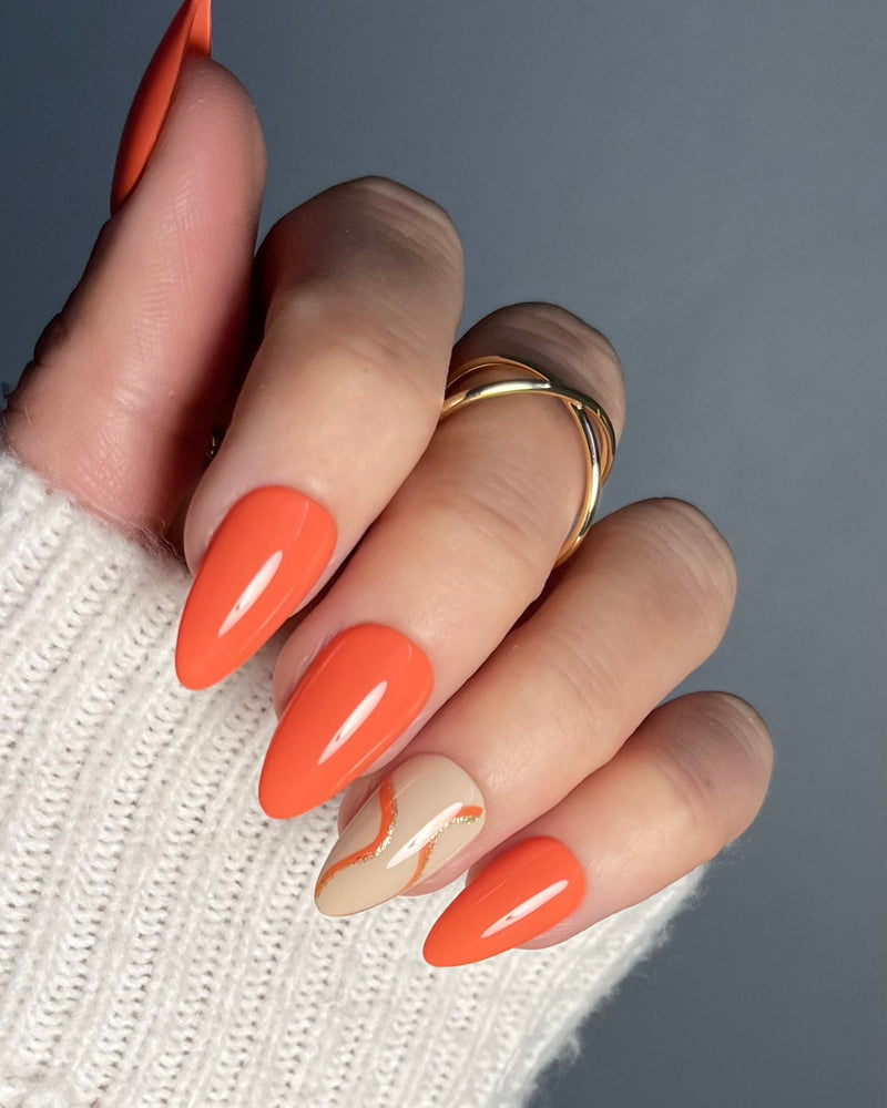 Vernis semi permanent Corail