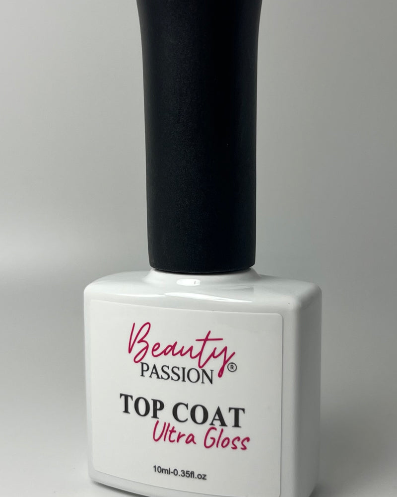flacon d'un top coat ultra brillant resitant aux rayures