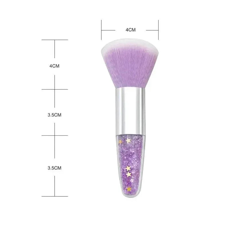 Brosse anti poussière manucure