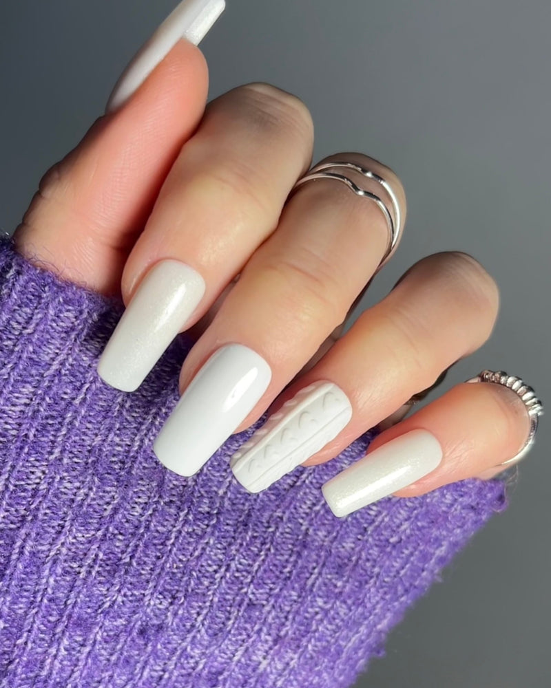 vernis semi permanent blanc - Beauty passion