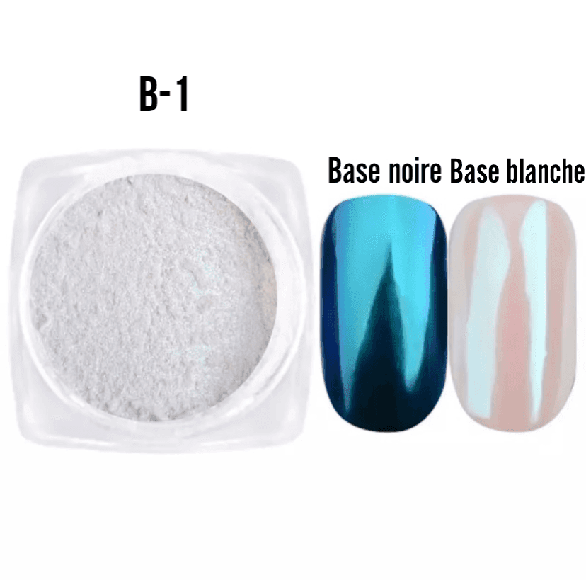 Poudre Perle Aurora / B-1 - Nail Art - Beauty Passion